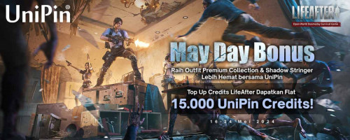 MAYDAY BONUS! Raih Premium Collection Outfit & Shadow Stringer di LifeAfter bersama UniPin